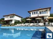 Holiday complex with 4 houses, swimming pool and BBQ areas in the village of Badevtsi