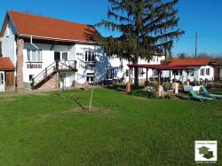 Renovated two-story house with a large yard, located on two streets in the village of Gradishte