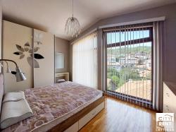 Luxury furnished, panoramic one-bedroom apartment for rent, attractively located in the top center of Veliko Tarnovo