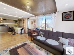 Luxury furnished two-bedroom apartment with a unique panoramic view located in the center of Veliko Tarnovo