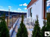 Newly built studio with a huge terrace and unique panoramic view in the center of Veliko Tarnovo